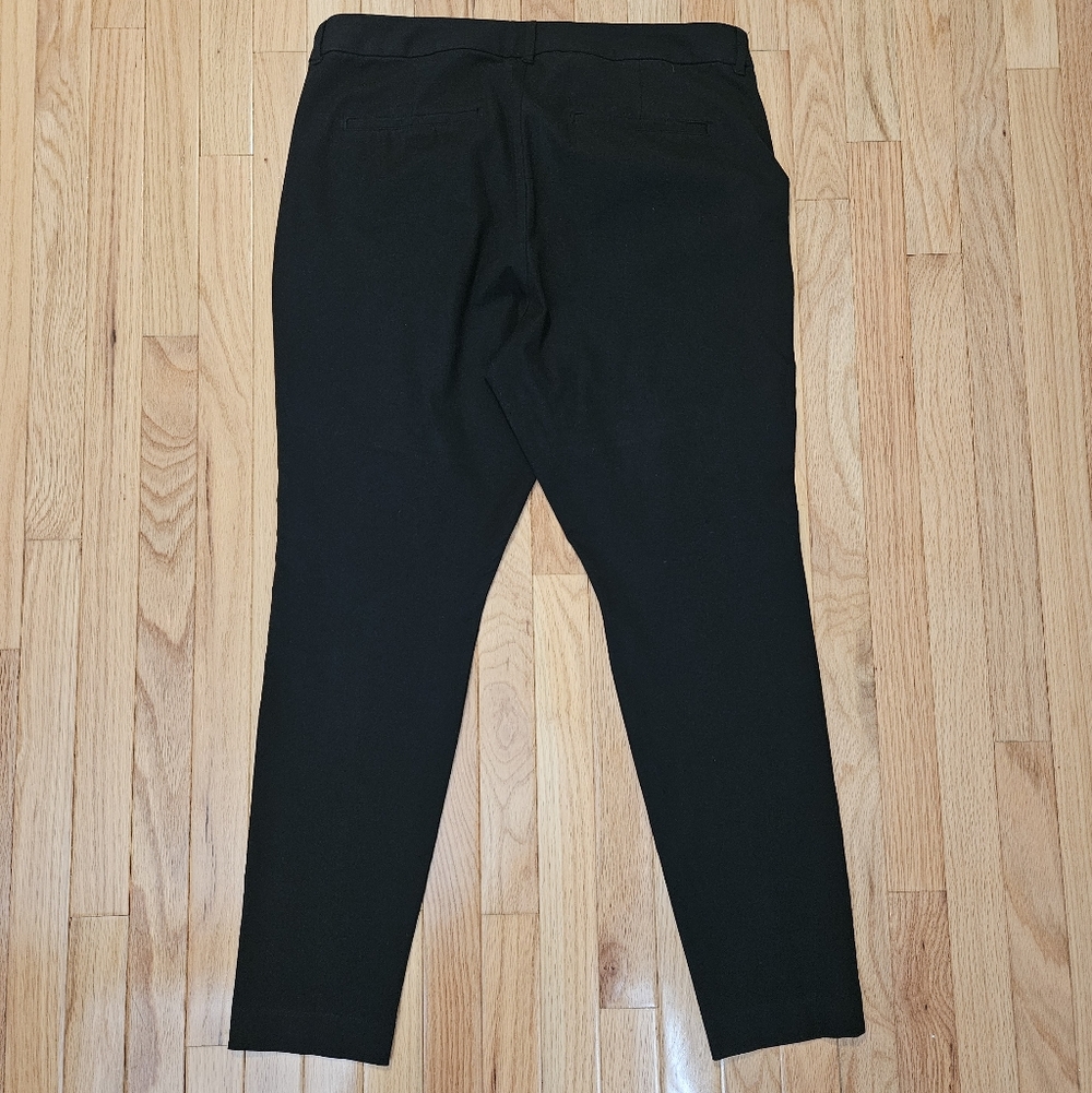 Old Navy Women's Pixie High Rise Skinny Ankle Pants Black Secret Slim Pockets - Picture 2 of 5